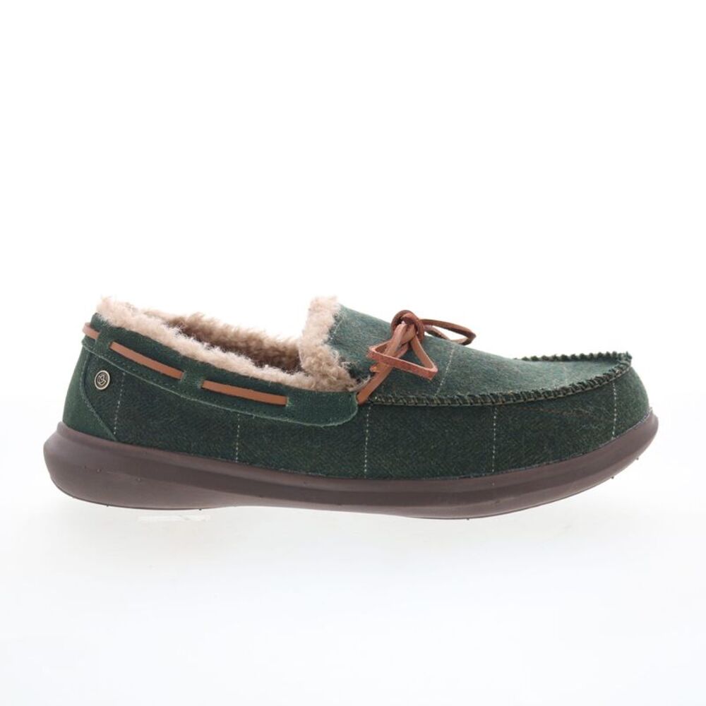 Spenco Mens Birch Tweed Green Shoes (NWT)